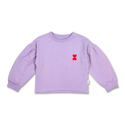 Petit Blush - Lilly Ballon Sweater Purple Rose