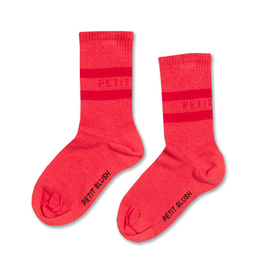 Petit Blush - Sport Socks PB Red