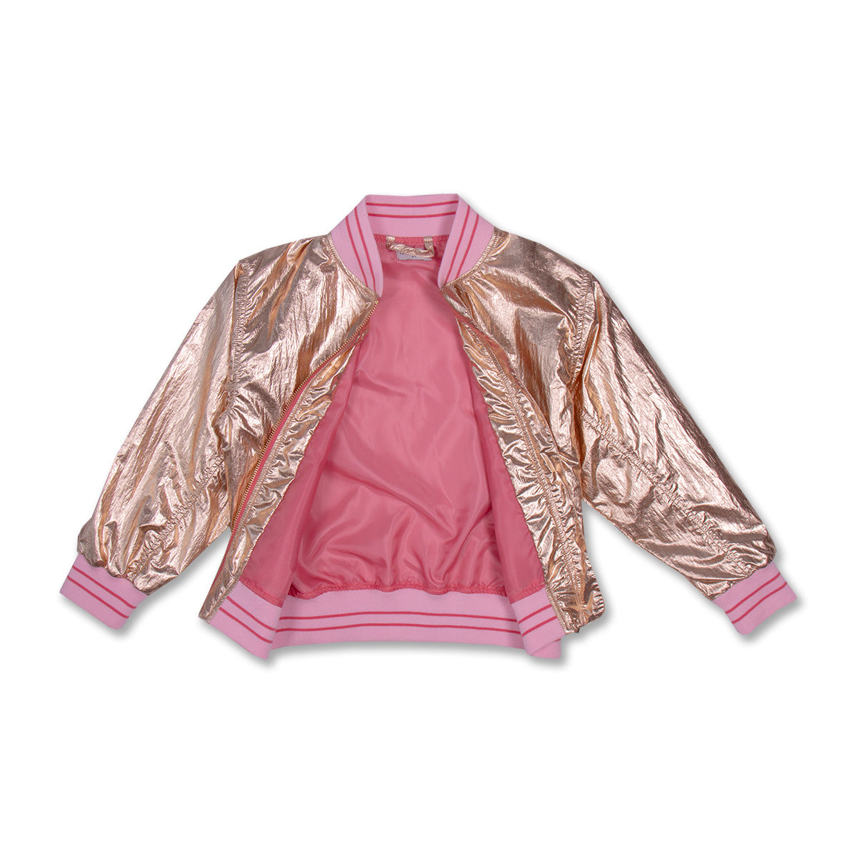 Petit Blush - Metallic Jacket Rose Gold