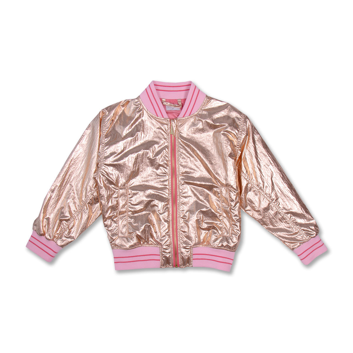 Petit Blush - Metallic Jacket Rose Gold