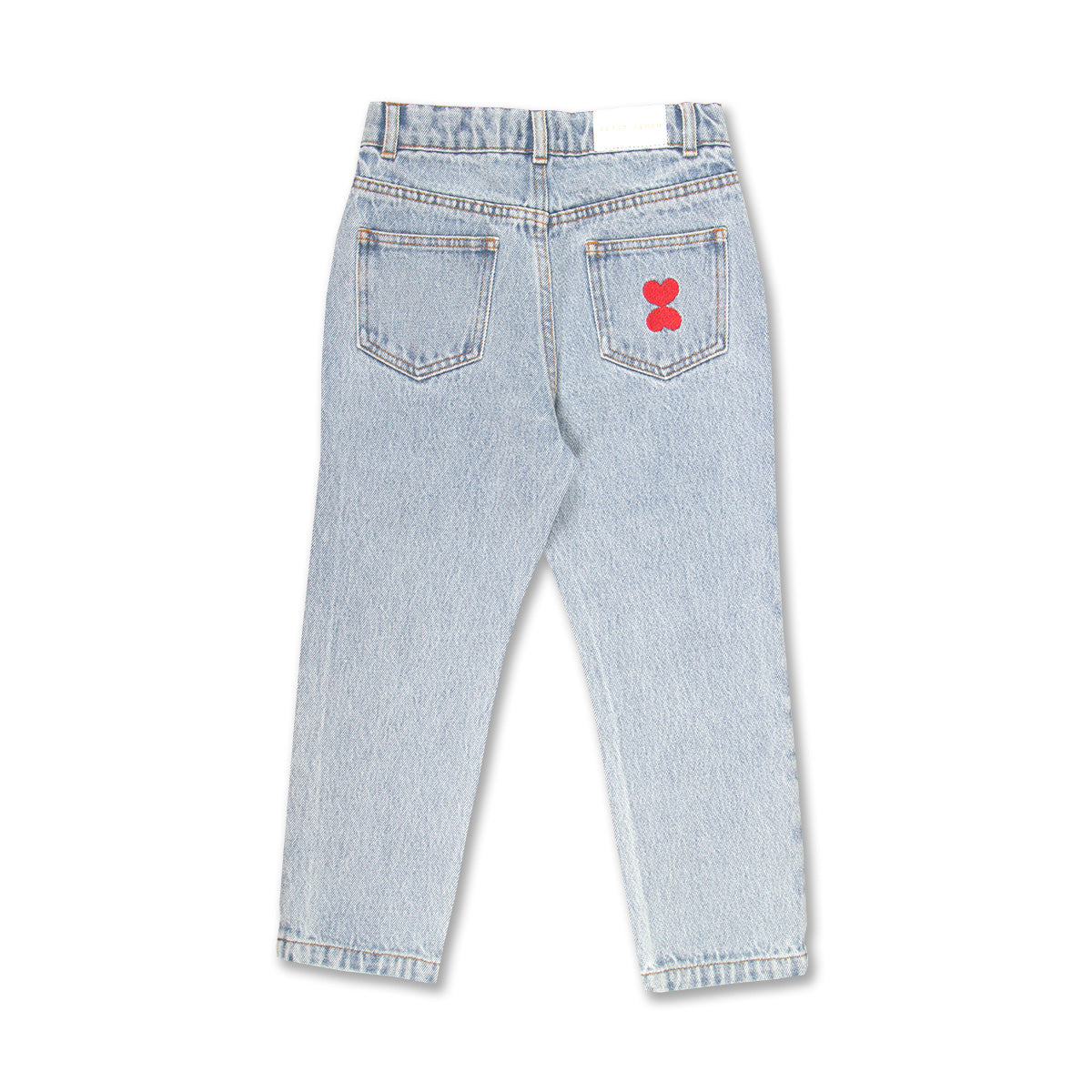 Petit Blush - Baggy Fit Jeans Light Blue Washed