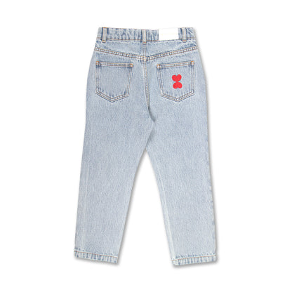 Petit Blush - Baggy Fit Jeans Light Blue Washed