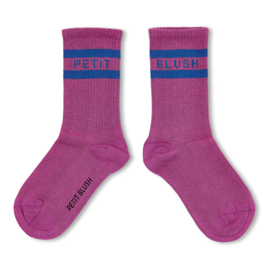 Petit Blush - Meisjes Sport Socks Rose | Dazzling Blue