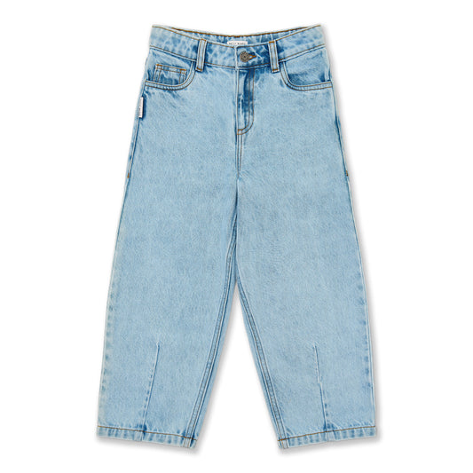 Petit Blush - Meisjes Balloon Fit Jeans | Light Blue