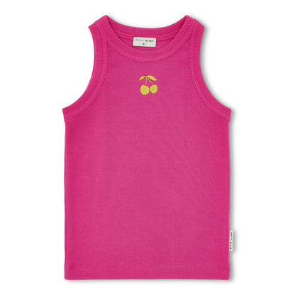 Petit Blush - Meisjes Rib Singlet | Rose Violet