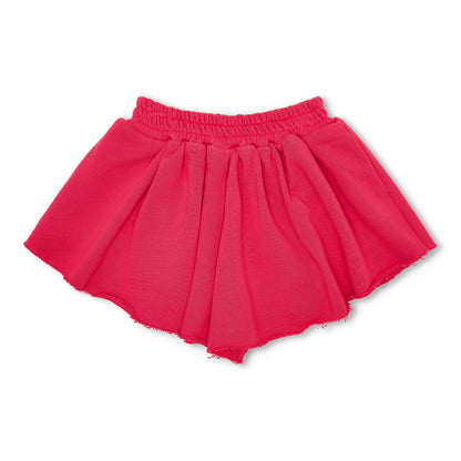 Petit Blush - Meisjes Sweat Short | Raspberry Wine
