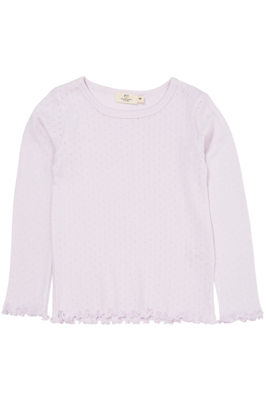 Copenhagen Colors - Summer Pointelle Longsleeve Lavender