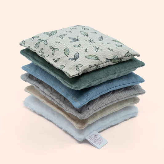 Little Botanic Label - Sensorische Pittenzakjes | Green Jeans | 6 Stuks