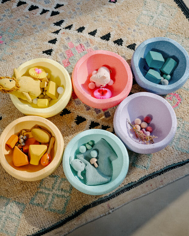 Stapelstein® - Rainbow Set | Pastel Set 6+1