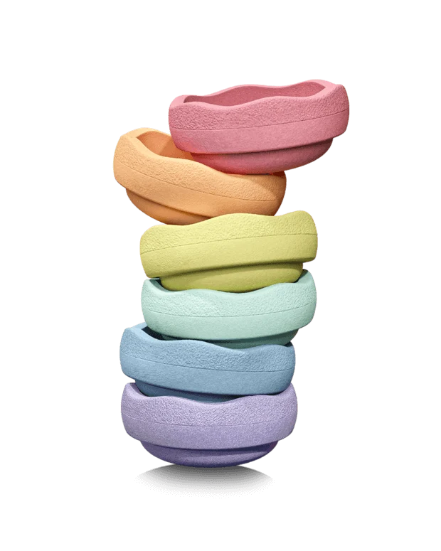 Stapelstein® - Original Rainbow | Pastel