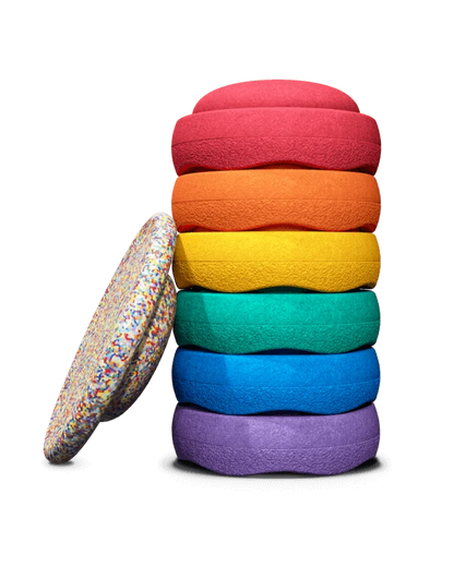 Stapelstein® - Rainbow Set | Classic Set 6+1
