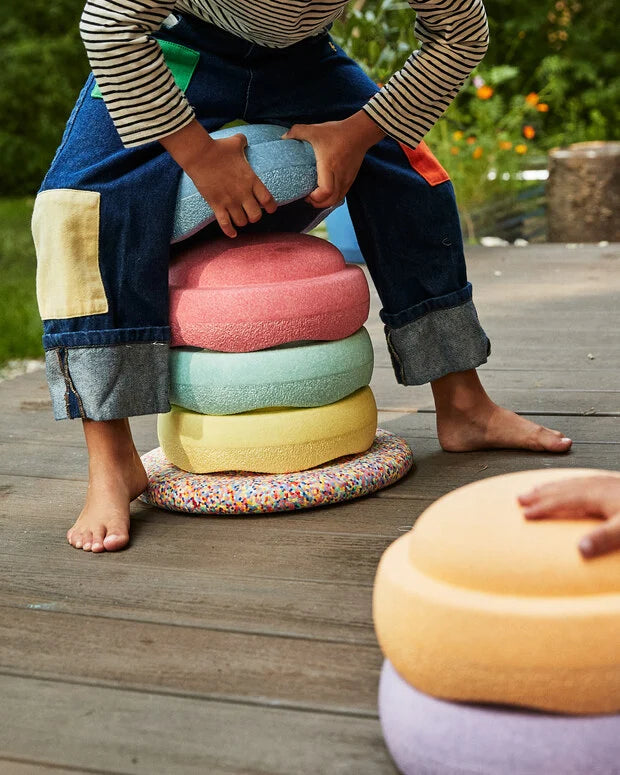 Stapelstein® - Rainbow Set | Pastel Set 6+1