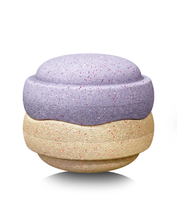 Stapelstein® - Winter Special Grow Duo | Violet & Sand | Limited Edition