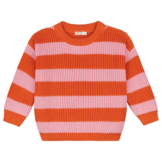 Yuki - Stripes Knitted Sweater Festival (PO)