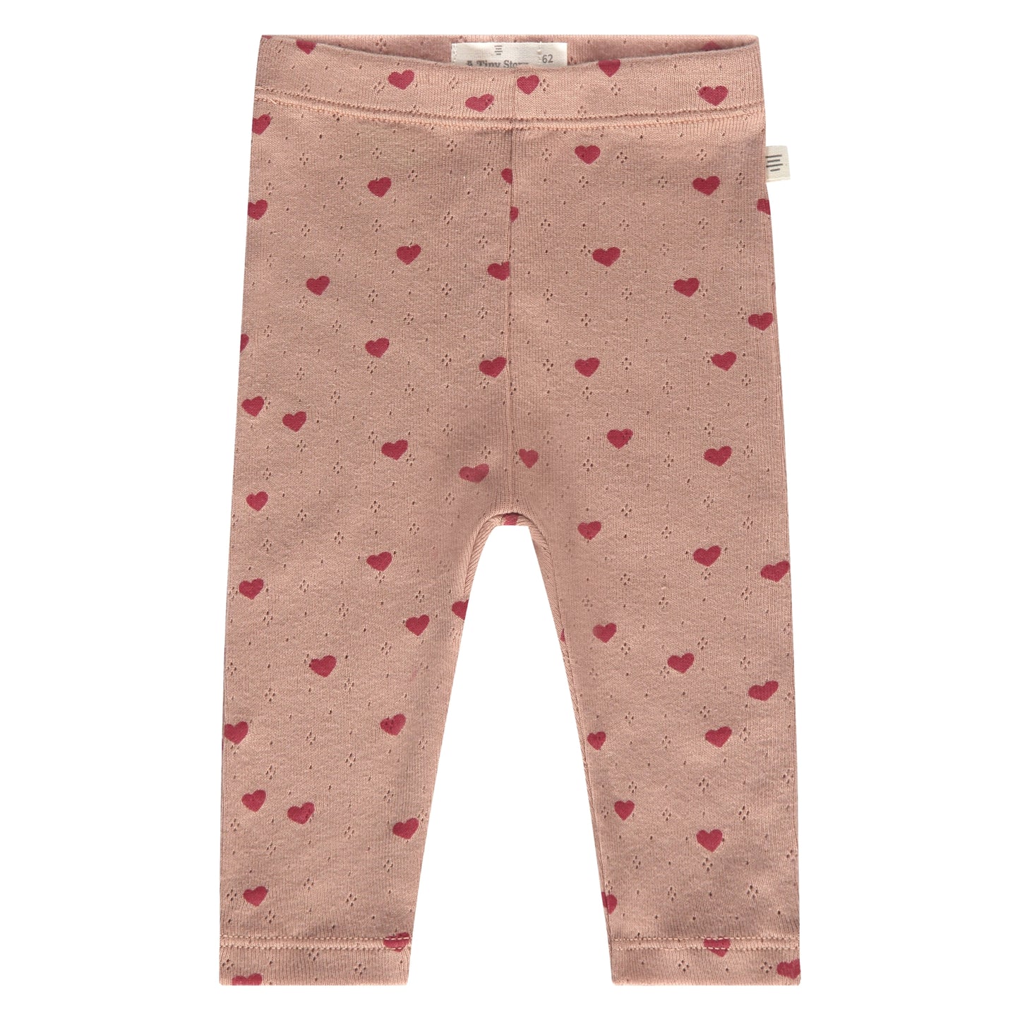 A Tiny Story -  Babybroek dusty coral haartjes