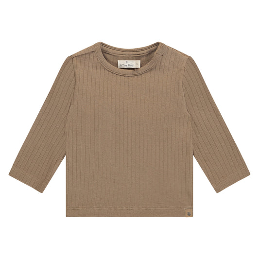 A Tiny Story - Baby Shirt Longsleeve caramel