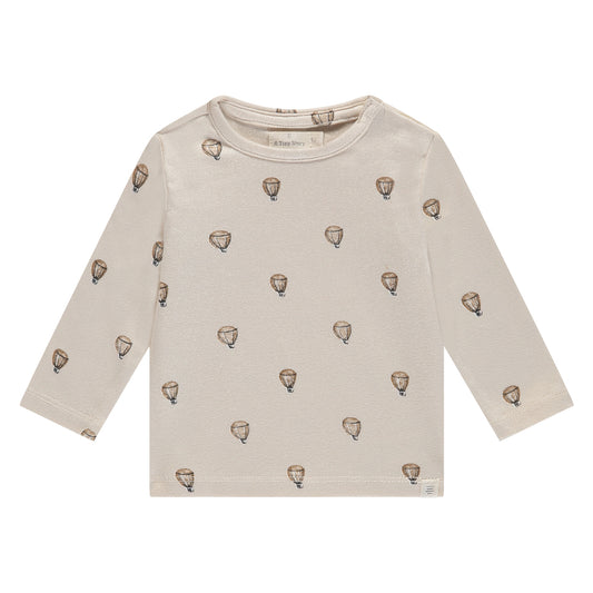 A Tiny Story - Baby Shirt Longsleeve pearl luchtballon