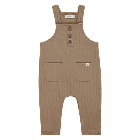 A Tiny Story - Baby Dungaree caramel