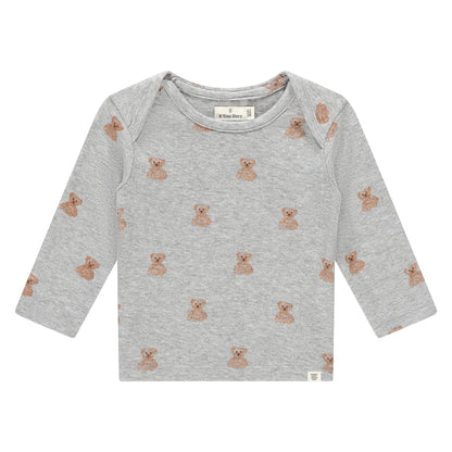 A Tiny Story - Baby Longsleeve Grijs Teddy
