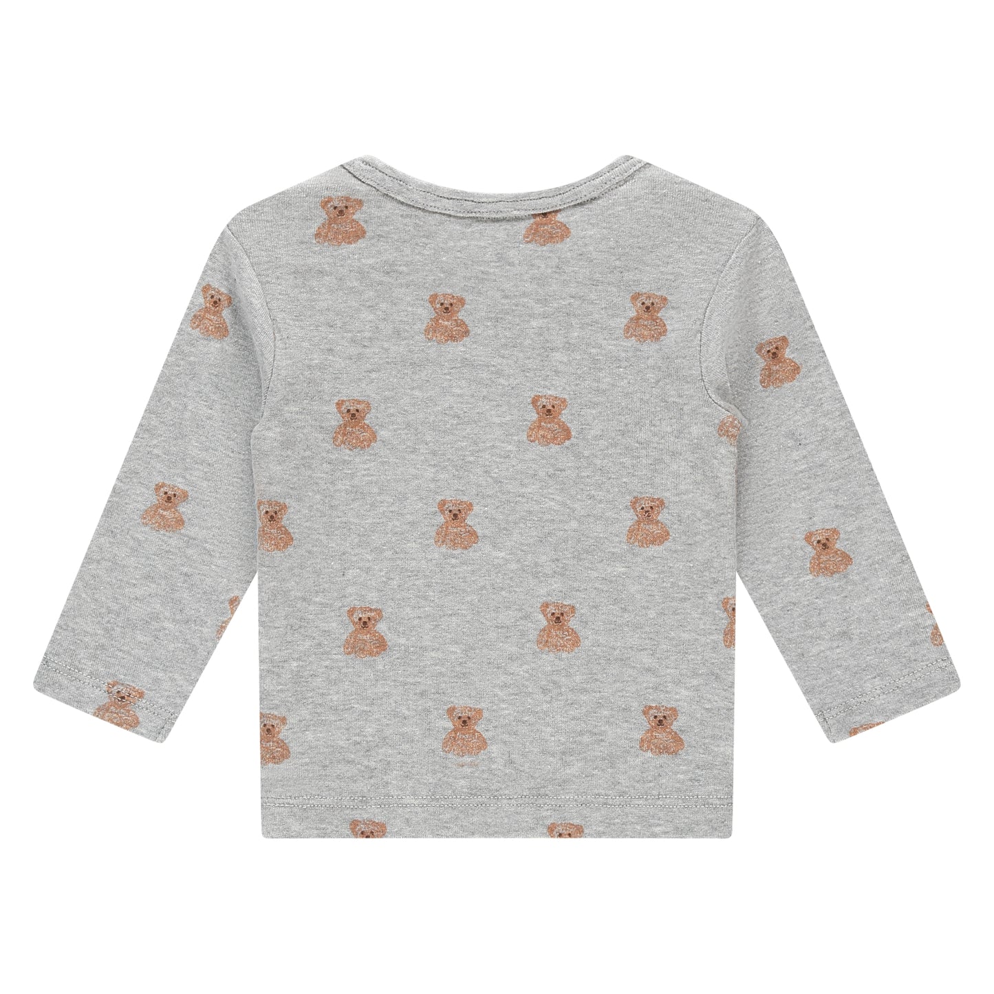 A Tiny Story - Baby Longsleeve Grijs Teddy