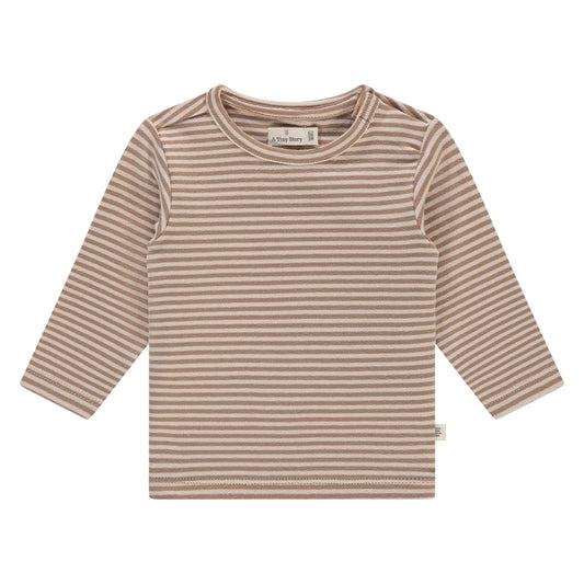 A Tiny Story - Baby Longsleeve Cooke Stripes