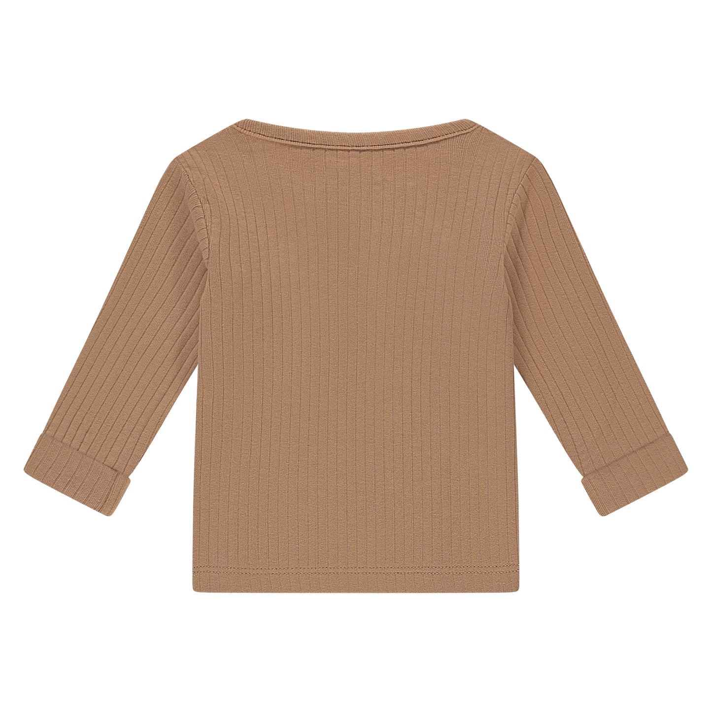 A Tiny Story - Baby Trui Overslagshirt Cookie Rib
