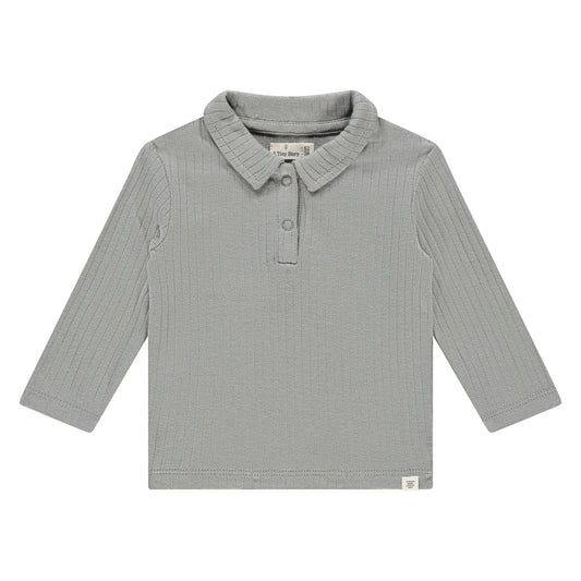 A Tiny Story - Baby Trui Longsleeve Steel