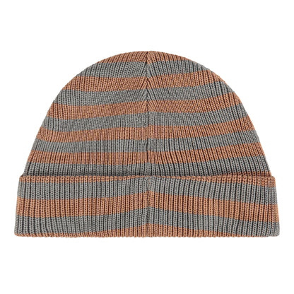 A Tiny Story - Newborn Muts Grijs Stripes Kantoen