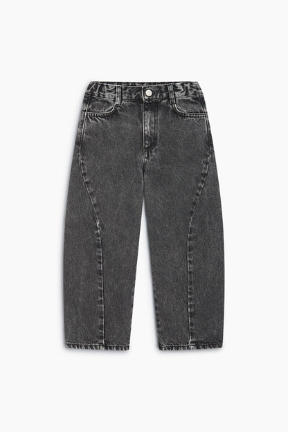 The New Society - Denim Twist Trouser | Moonless Night