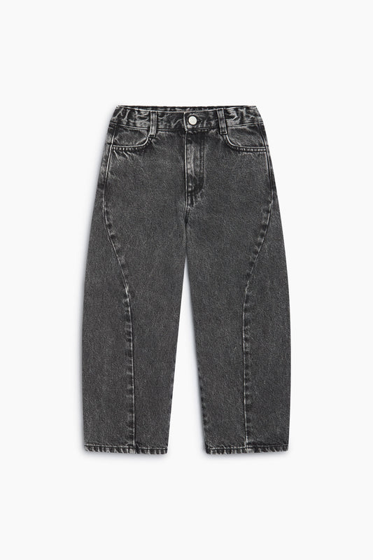 The New Society - Denim Twist Trouser | Moonless Night