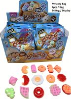 Squishy - Squishy Mystery Bag Pastries Mystery Set 4 Stuk