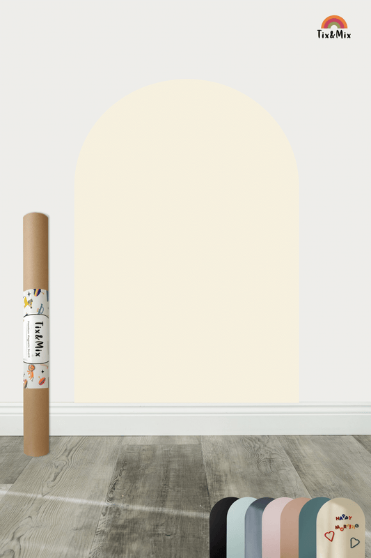 Tix & Mix - Magnetic Wall Board - White Pudding