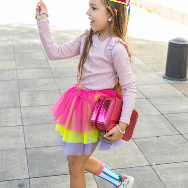 Ratatam - Kids Punky Tule Rok Multicolor Volants