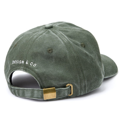 The Charlie - Retro Baseballpet forest green