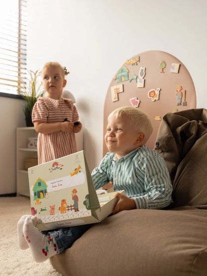 Tix & Mix - Magnetic Play Box | Farm Zone