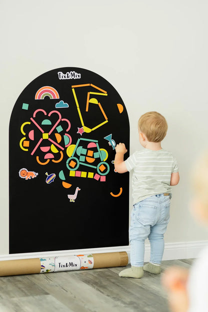 Tix & Mix - Rings & Blocks Play Kit (64 stuks)