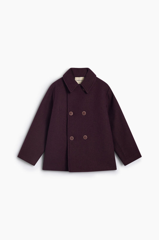 The New Society - Vale Coat | Burgundy