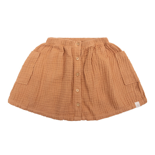 Navy Natural - Vieve Skirt Biscuit Rok