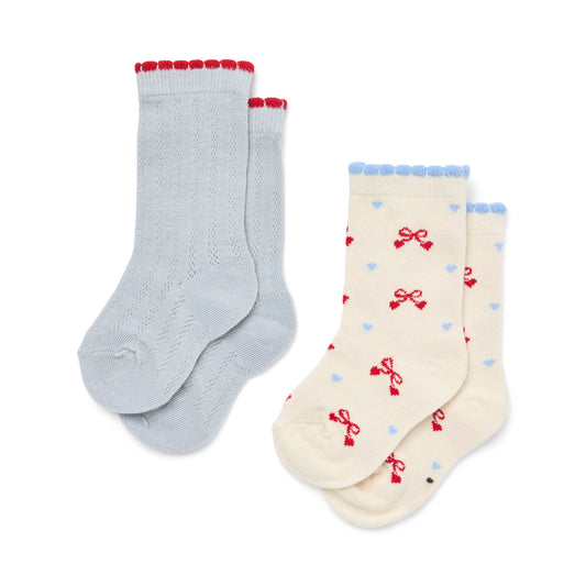 Flöss - Vibe Socks 2-Pack Bow