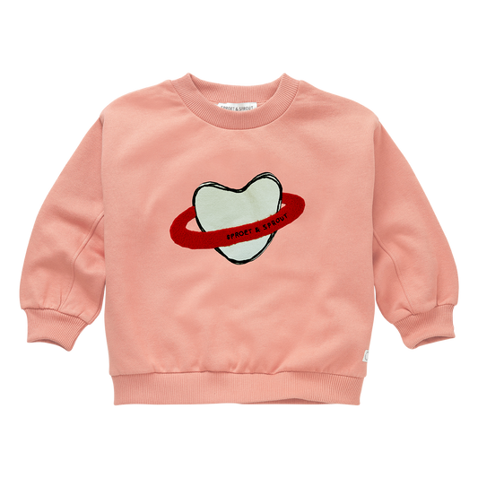 Sproet & Sprout - Sweatshirt heart saturn