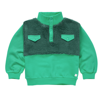 Sproet & Sprout - Anorak sweatshirt colourblock