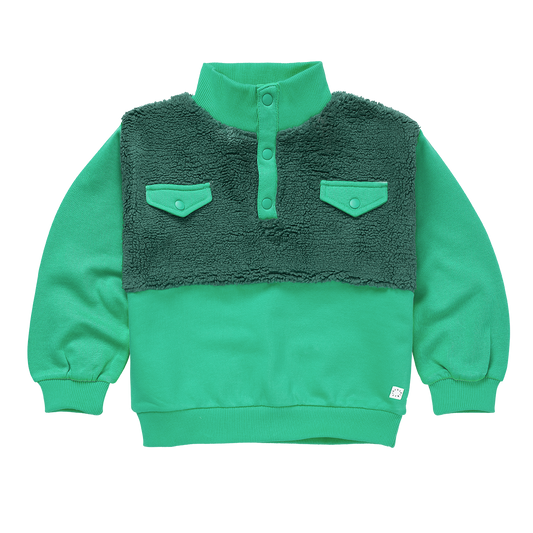 Sproet & Sprout - Anorak sweatshirt colourblock