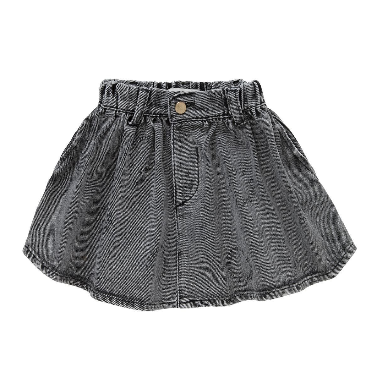 Sproet & Sprout - Denim skirt Sproet print