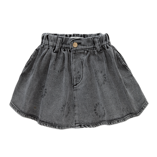 Sproet & Sprout - Denim skirt Sproet print