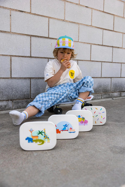 Cotton Cloud - roestvrijstalen lunchbox met uitneembare compartimenten | Club Soleil