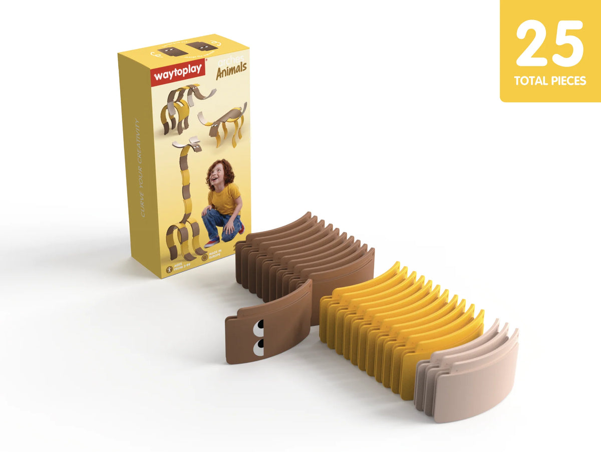 waytoplay - Arches Animals | Creatorset Land Animals 25 pieces
