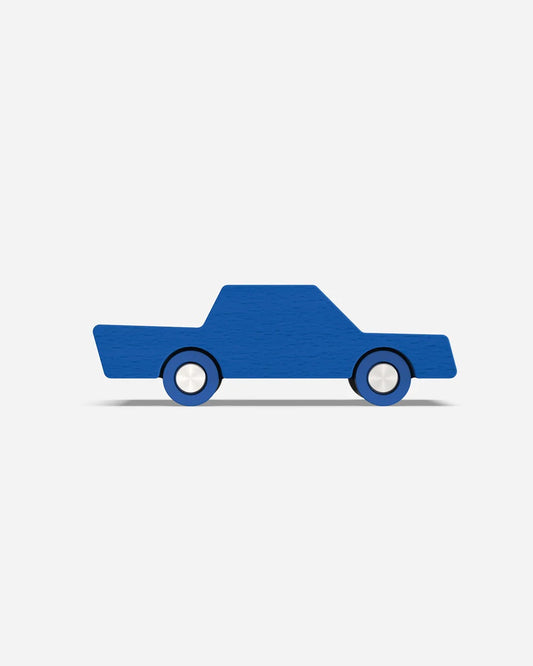 waytoplay - Heen en Weer Auto | Houten Speelgoedauto | Blauw
