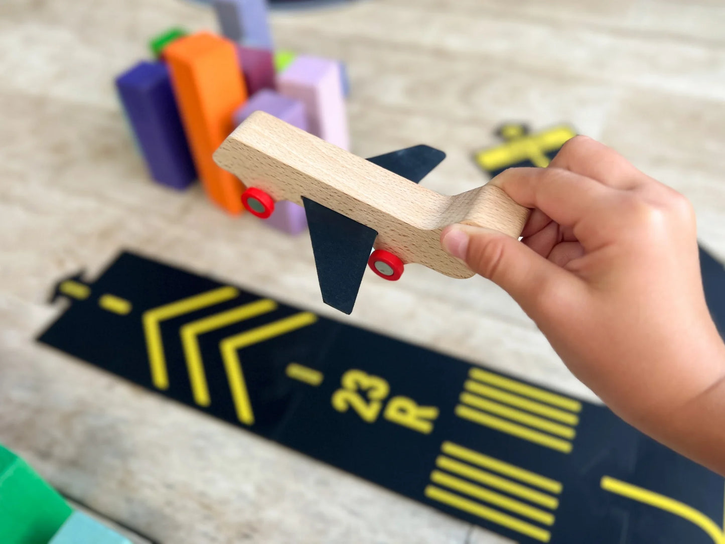 waytoplay -  Runway | Flexibele Vliegveld Set