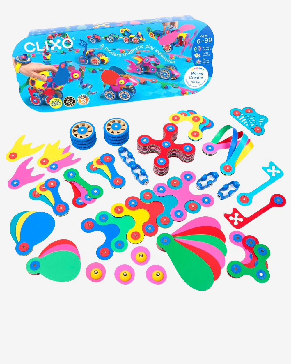 Clixo - Wheel Creator Pack | Set van 72