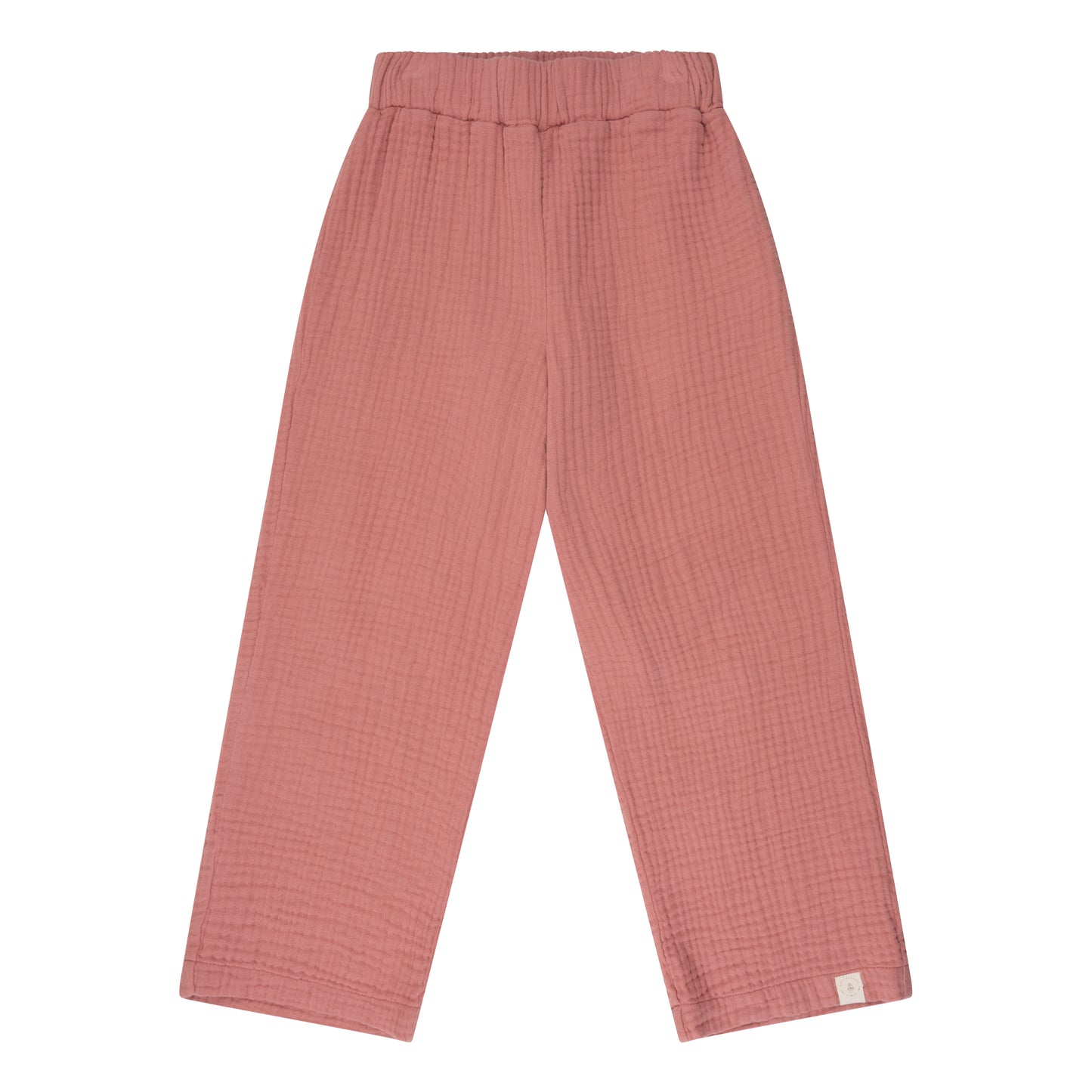 Navy Natural – Wide Leg Dusty Rose